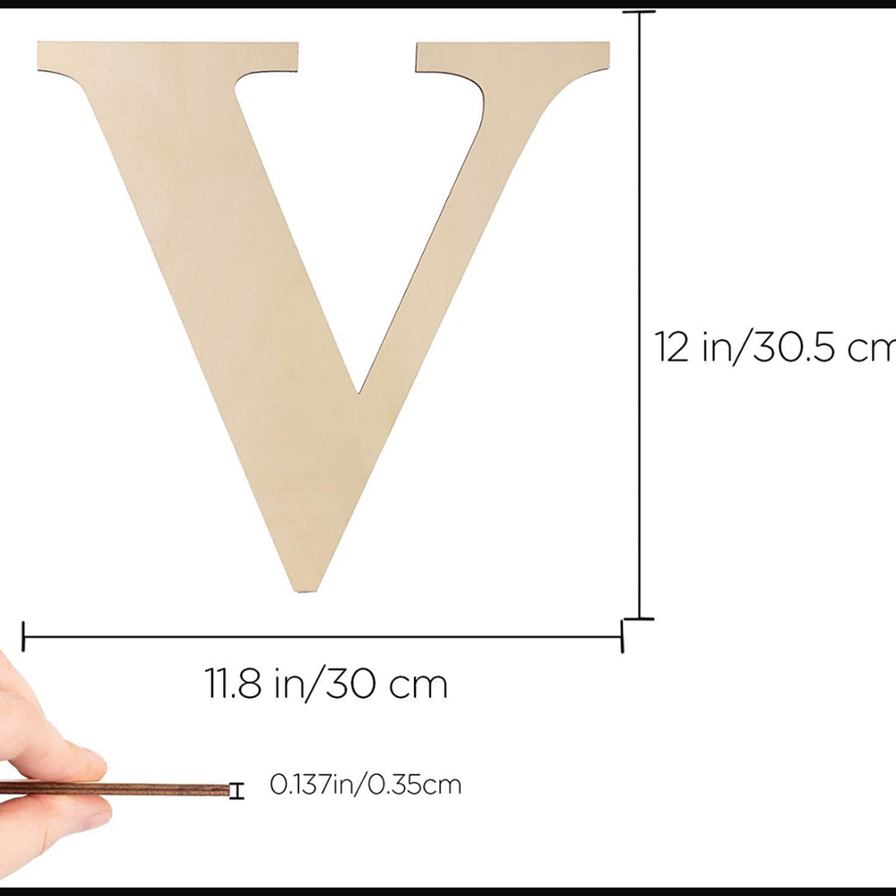 A-Z Wooden Alphabets Letter s014
