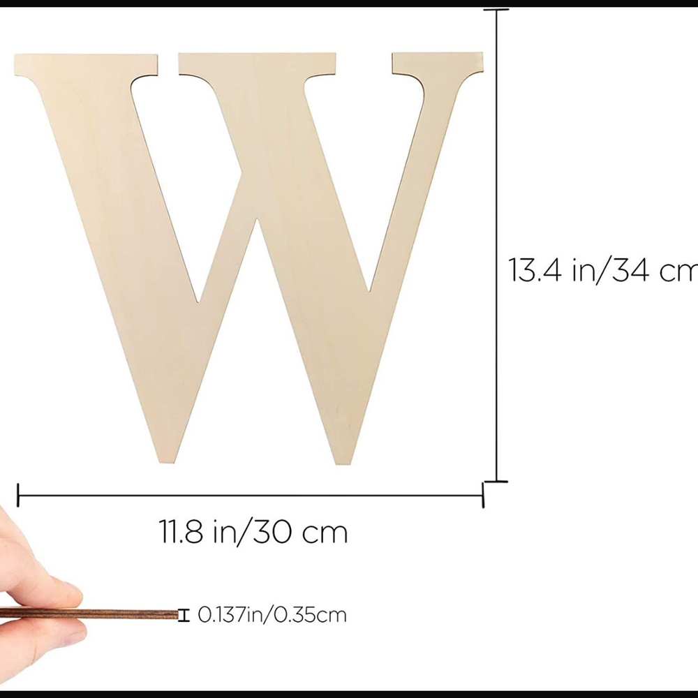 A-Z Wooden Alphabets Letter s014