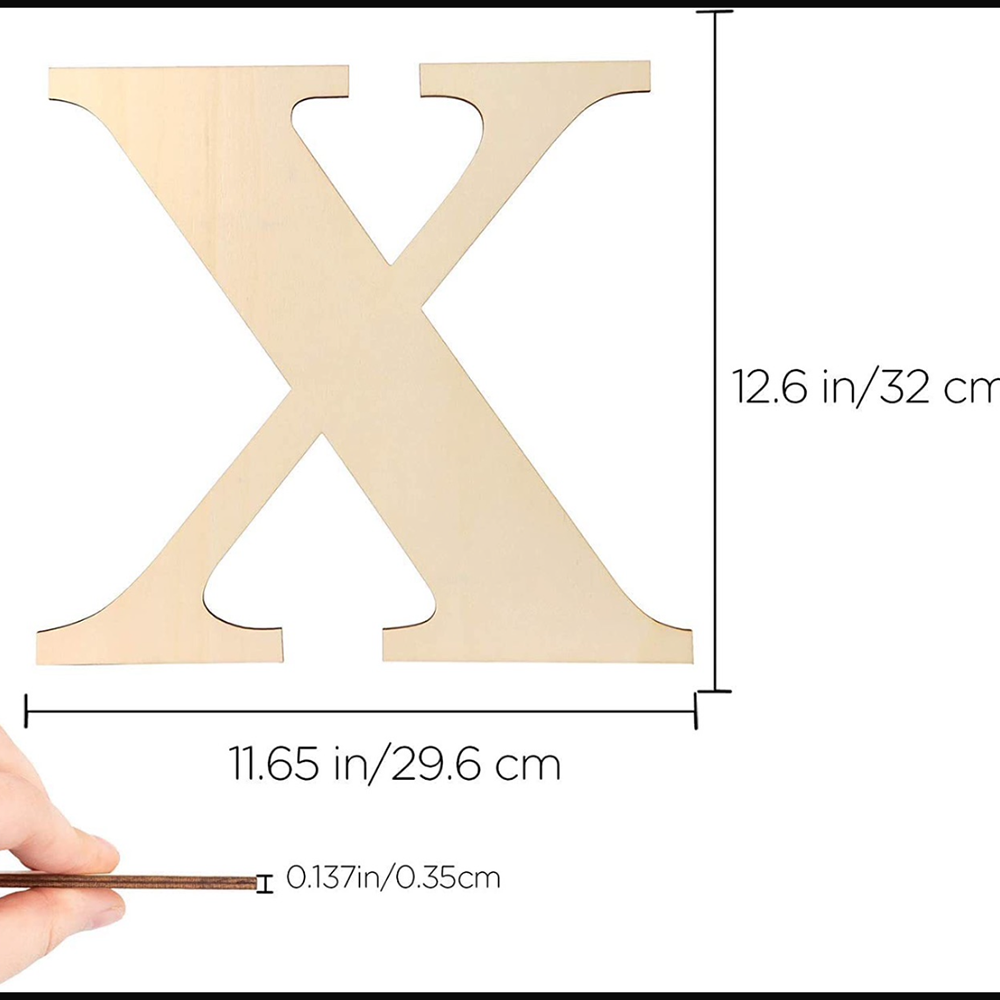 A-Z Wooden Alphabets Letter s014