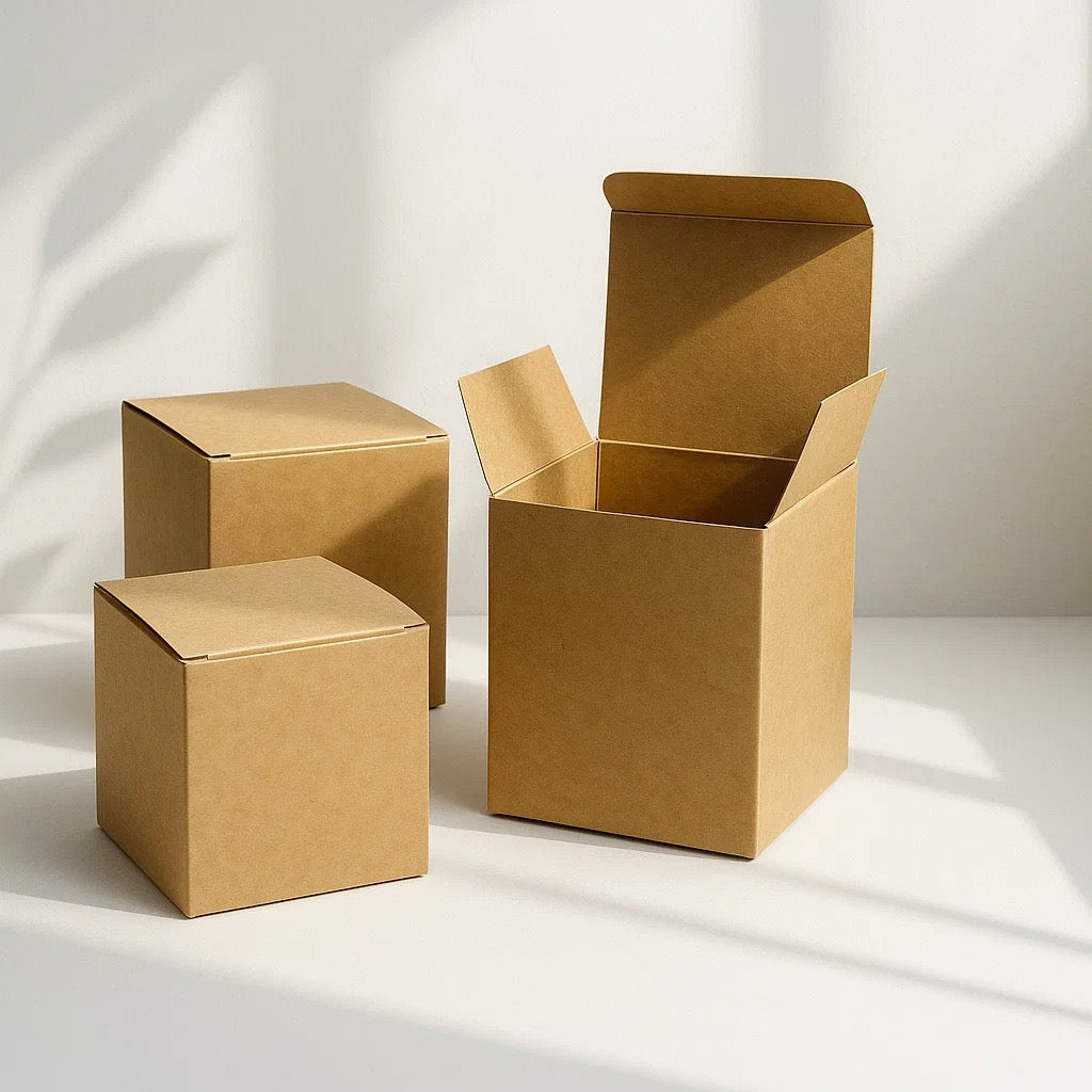 10pcs Brown Kraft Packaging Box