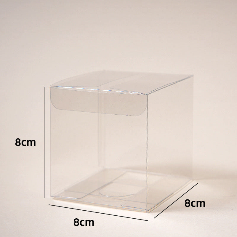 10pcs Transparent PVC Packaging Box