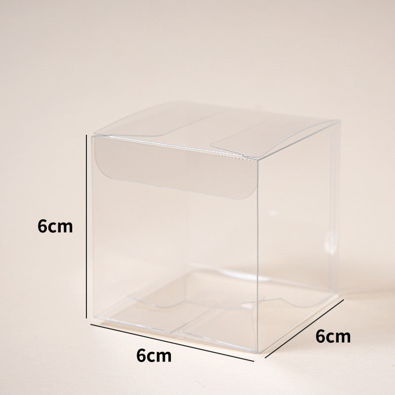 10pcs Transparent PVC Packaging Box