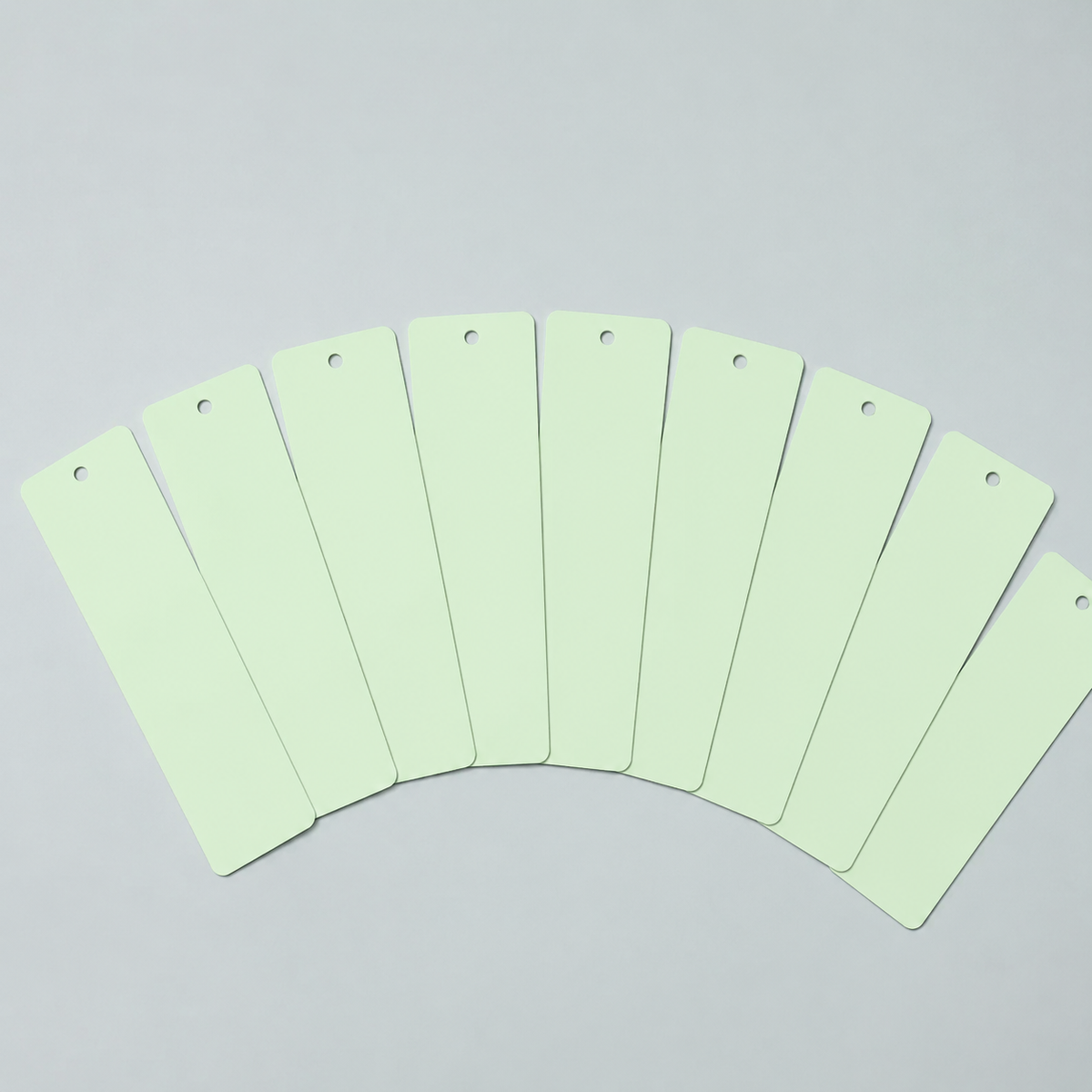 10pcs Colorful Soft Bookmark Display Cards