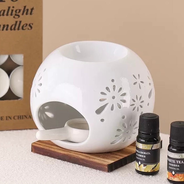 Ball Shape Wax Melt Ceramic Burner