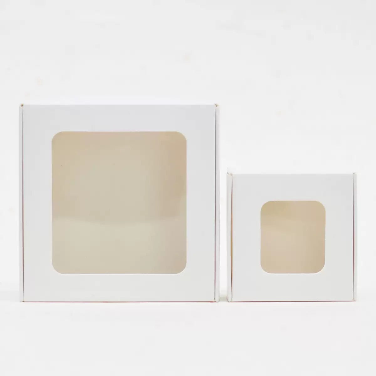 5Pcs Square Box With Pvc Window