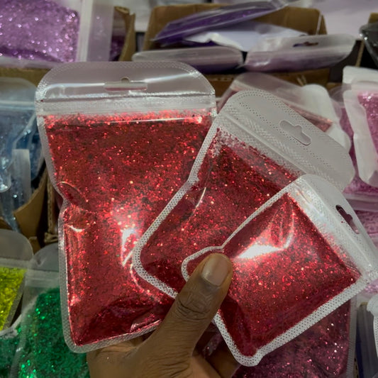 25g-100g Chunky Glitters 12a - 13e