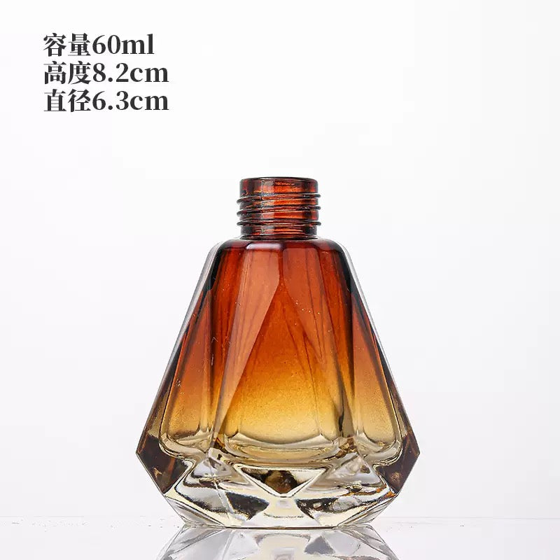 Diamond Diffuser Glass Bottle/Jar