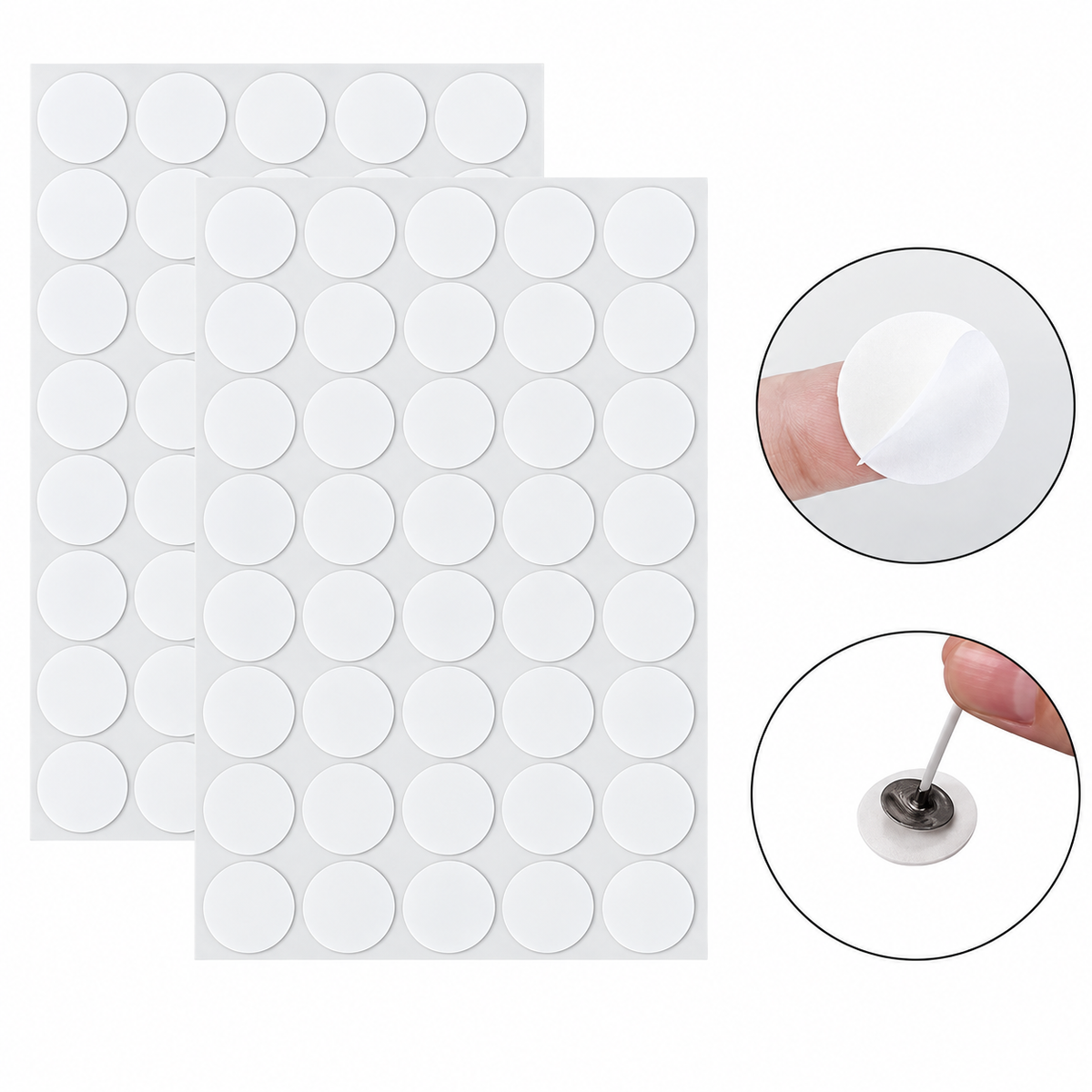 20pcs Candle Wick Stickers m04