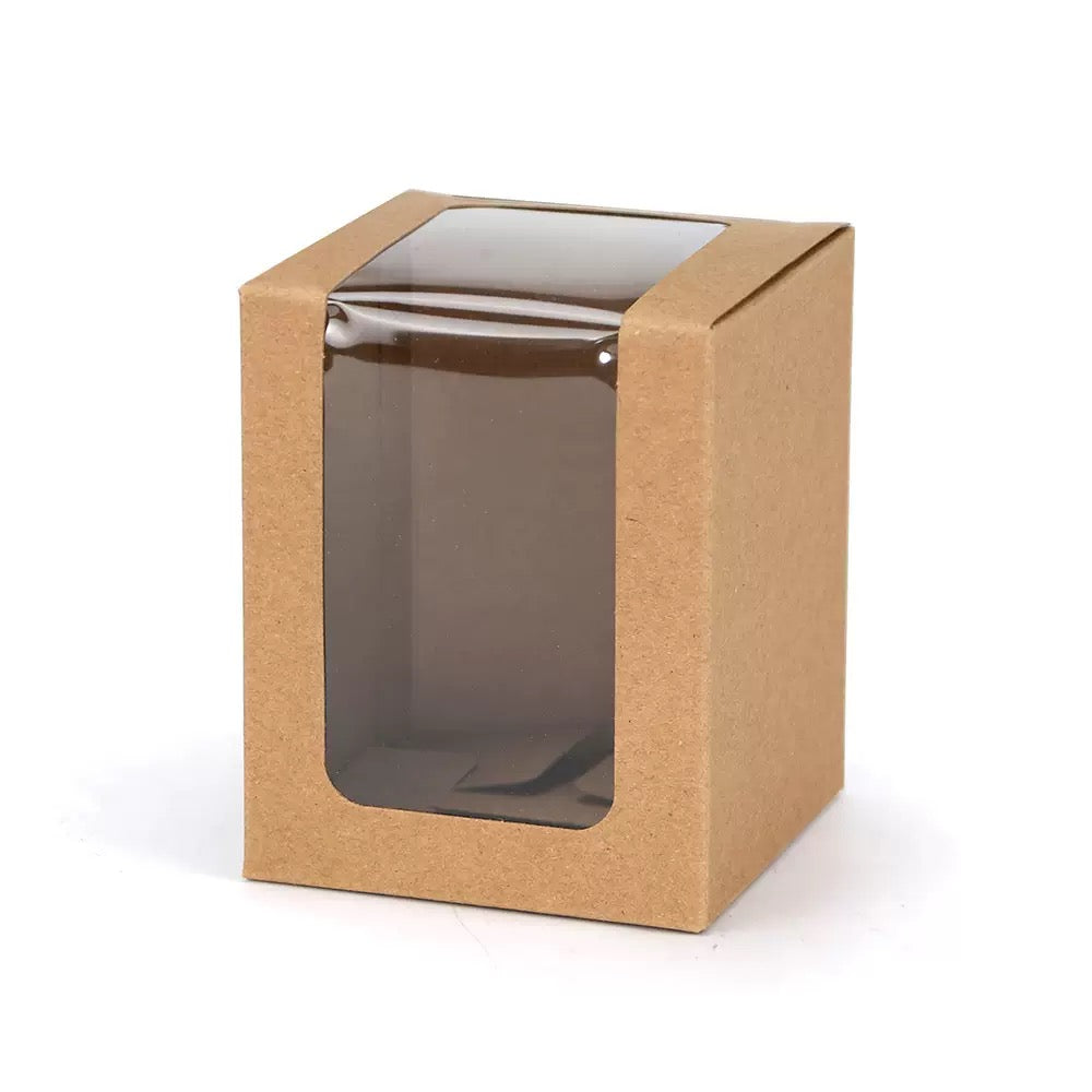 5pcs Windowed Scented Candle Packaging Box