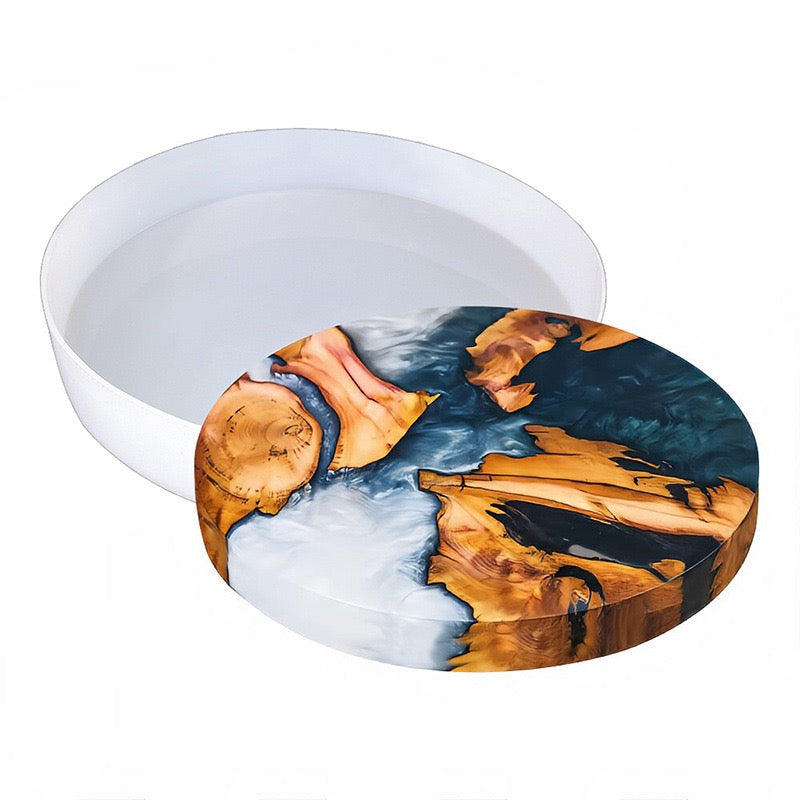 Large Tound Silicone Table Mold b015/h015