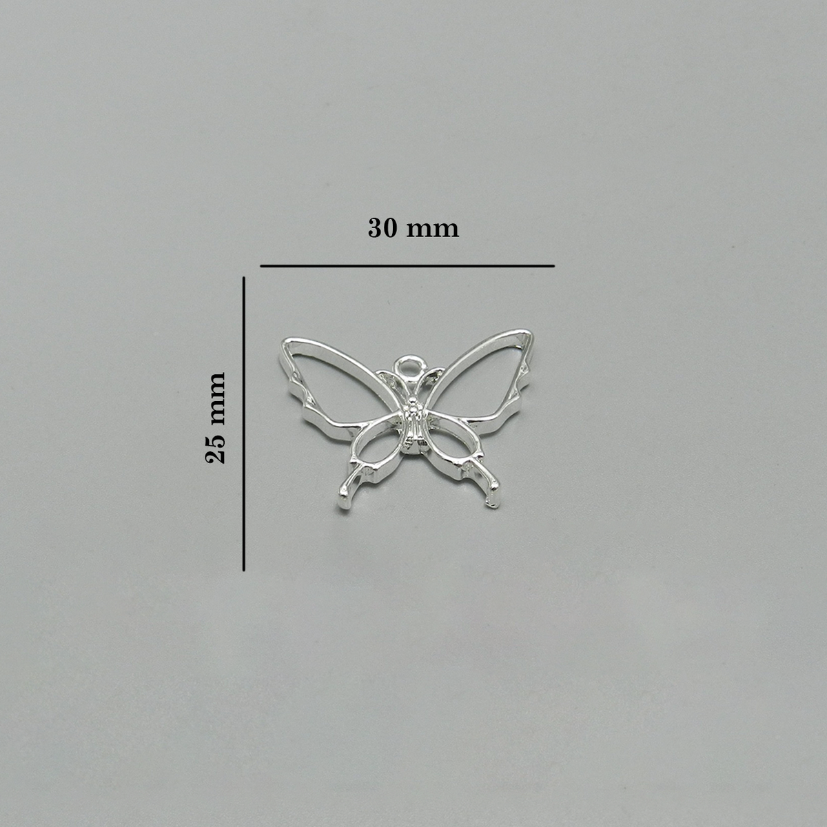 Butterfly Bezel Charms