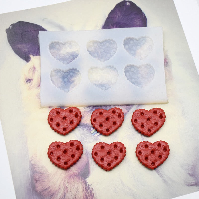 DIY Biscuit Fondant Silicone Mold h014