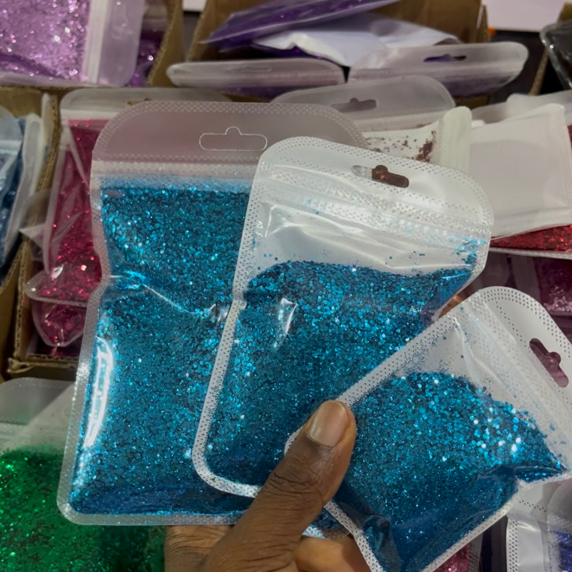 25g-100g Chunky Glitters 12a - 13e