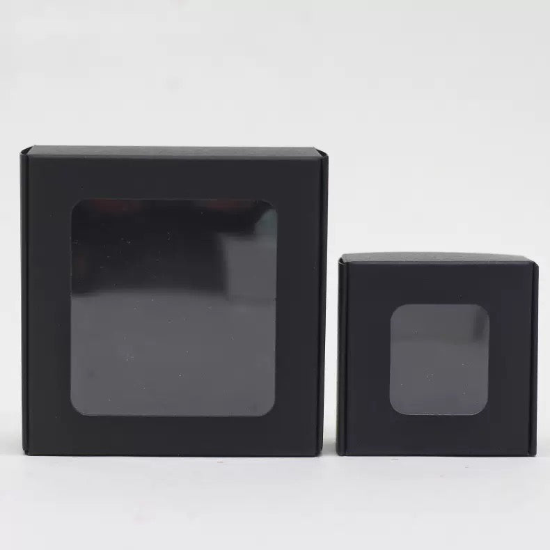 5Pcs Square Box With Pvc Window