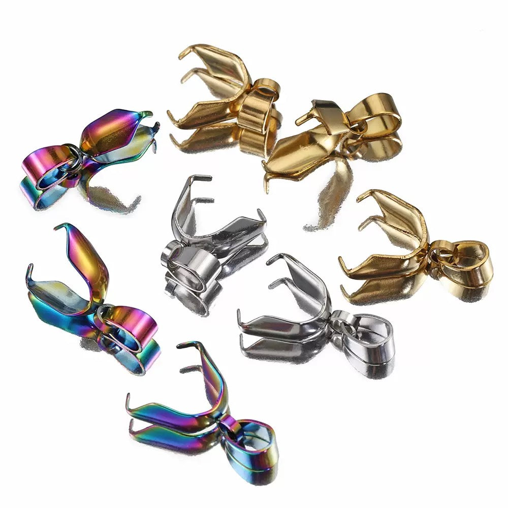 Pendant Clasps Pinch Clip 4i