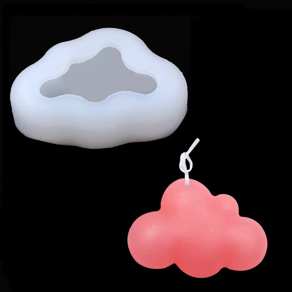 Cloud Candle Silicon Mold