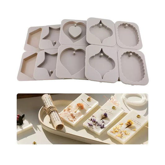 Aromatherapy Incense Hanging Wax/Gypsum Silicone Mold L03