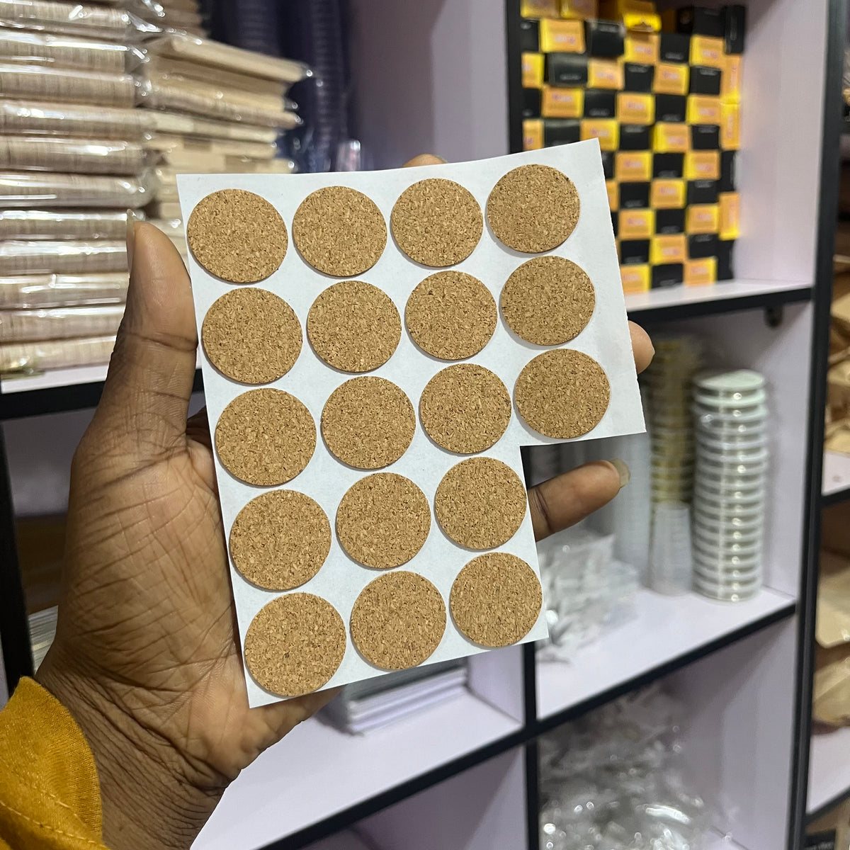 Self Adhesive Cork Pads s011