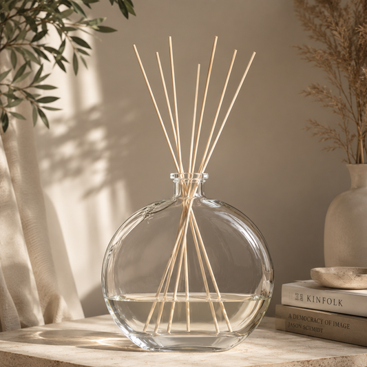 500ml Flat Round Diffuser Bottle/Jar