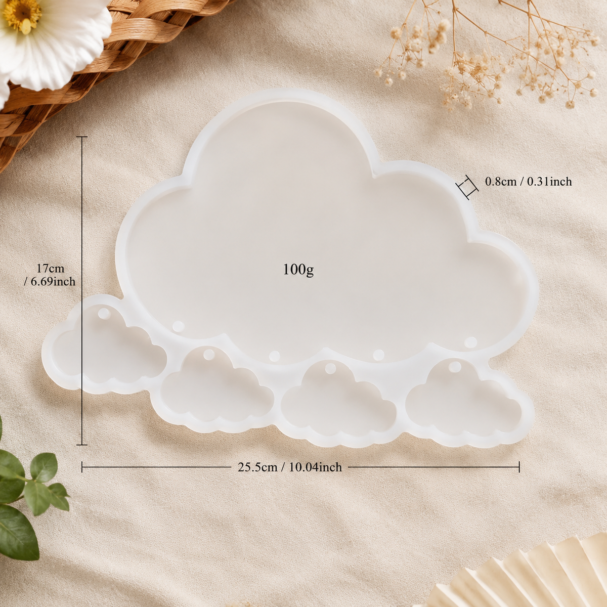 Baby Cloud Frame Mold