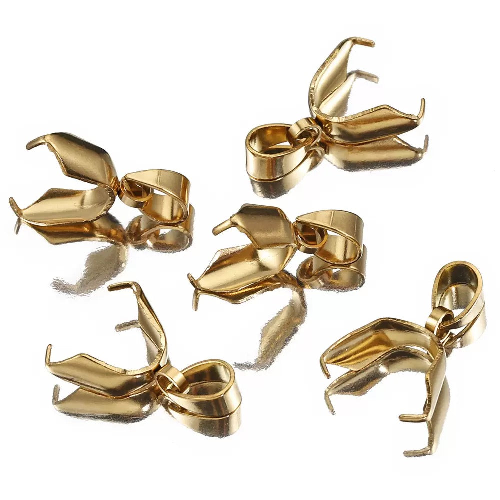 Pendant Clasps Pinch Clip 4i