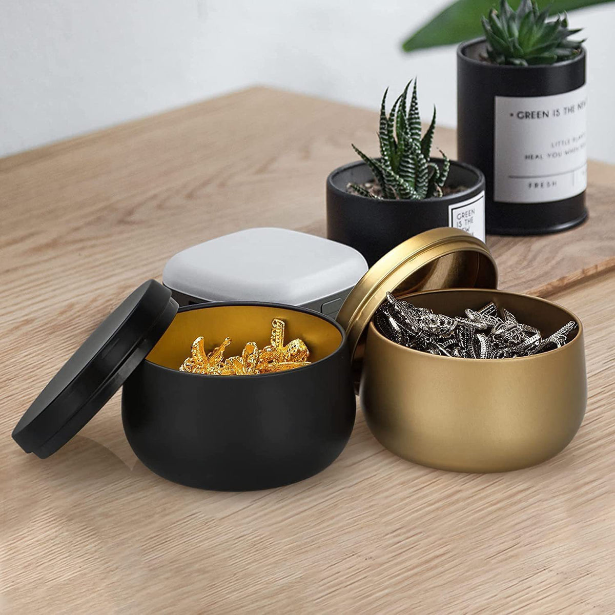 120ml-240ml Empty Round Candle Aluminum Tin Jar