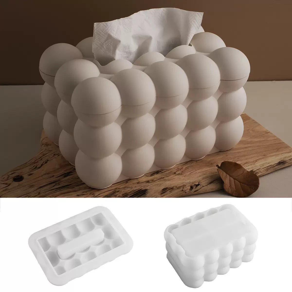 Tissue Box/ Storage Box Silicone Mold g011