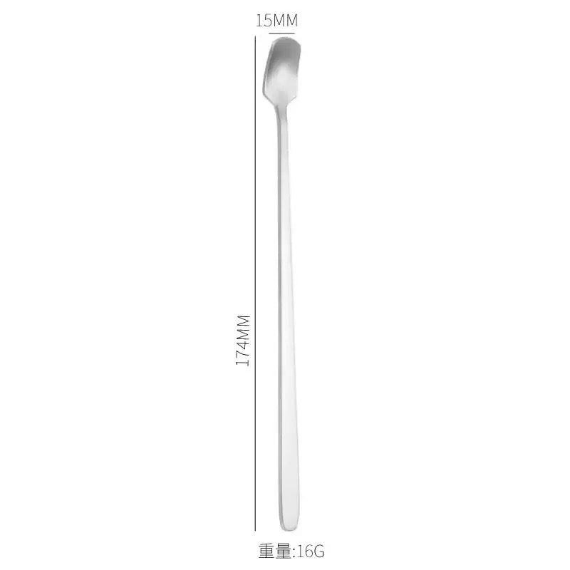17.5cm Stainless Steel Stirring Spoon m06