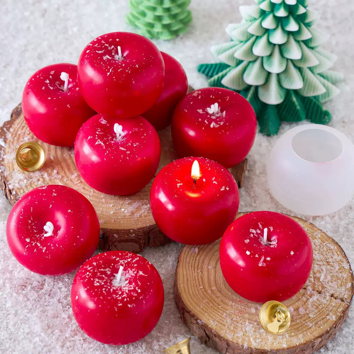 Apple Scented Candle Mold