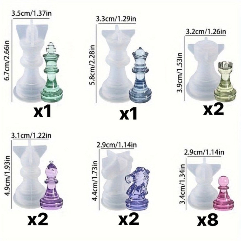 Chess Silicone Mold b010