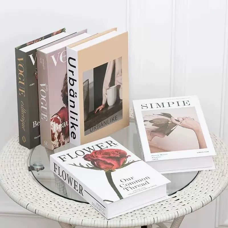 Faux Book Decor