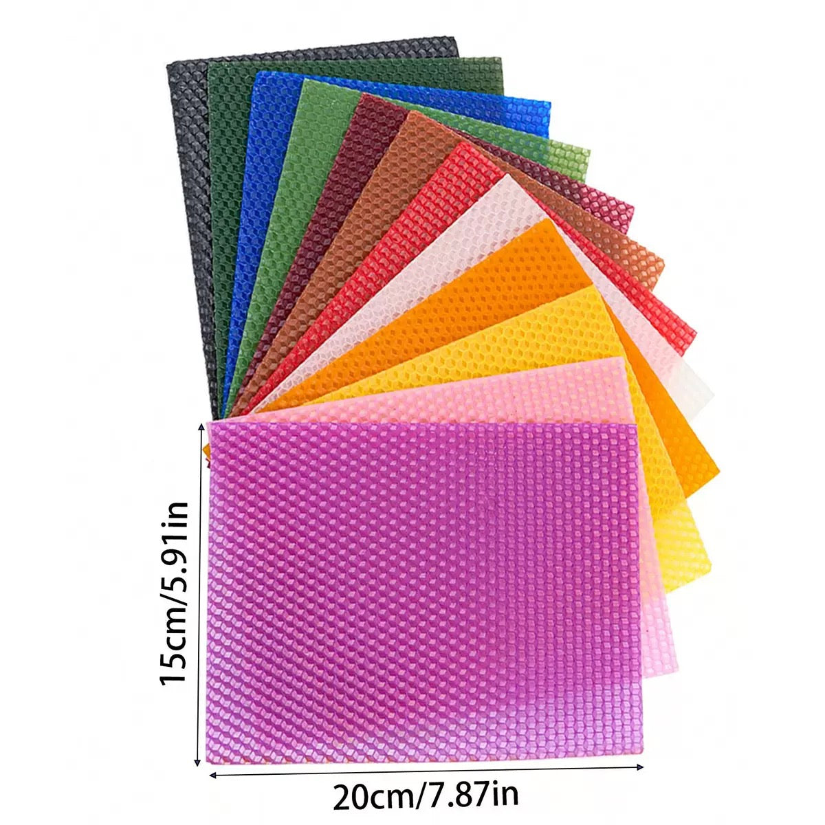 1pc of Honeycomb Beeswax Flakes 20*15cm