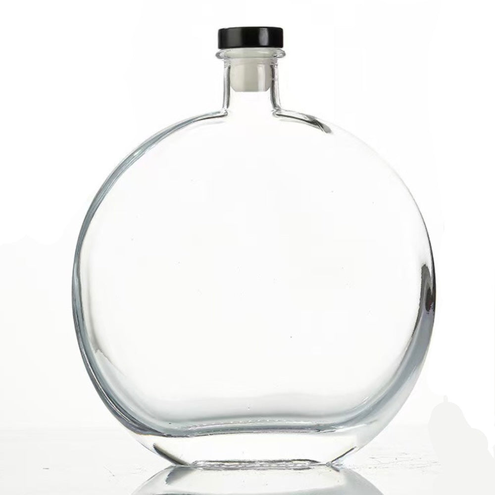 500ml Flat Round Diffuser Bottle/Jar