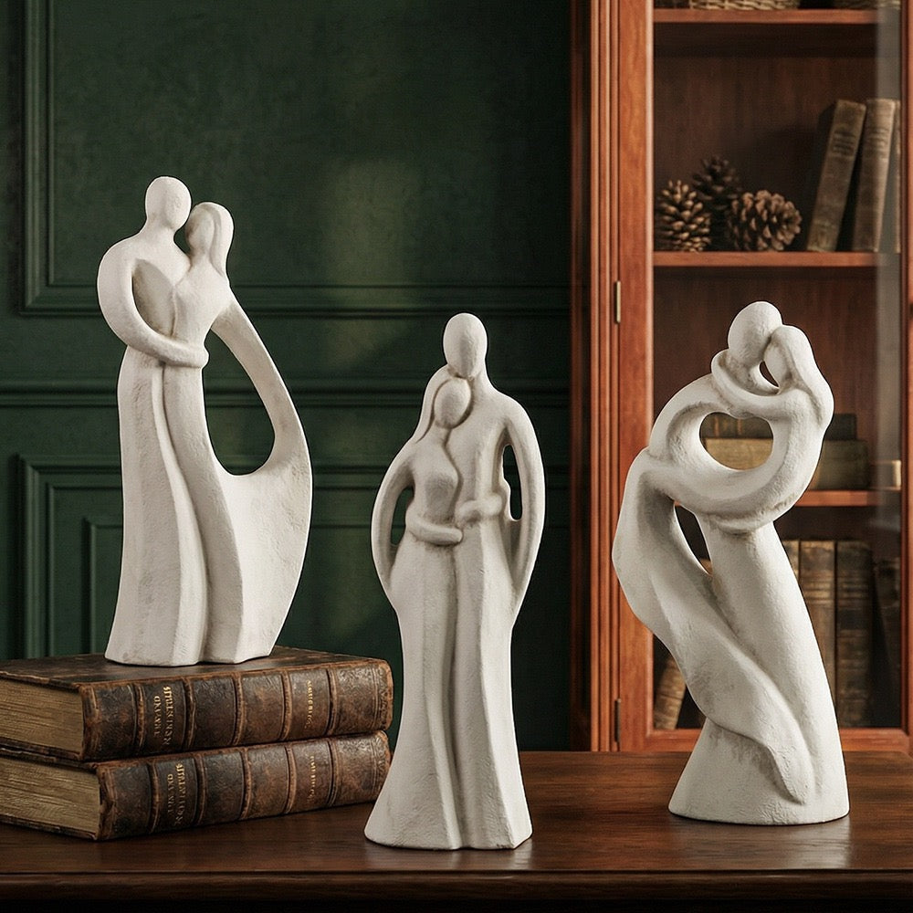 Abstract Couple Figurines Mold