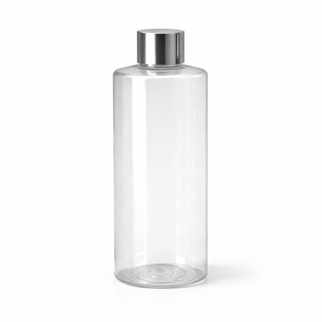 250ML/500ML Flat Shoulder Empty Refill Bottle