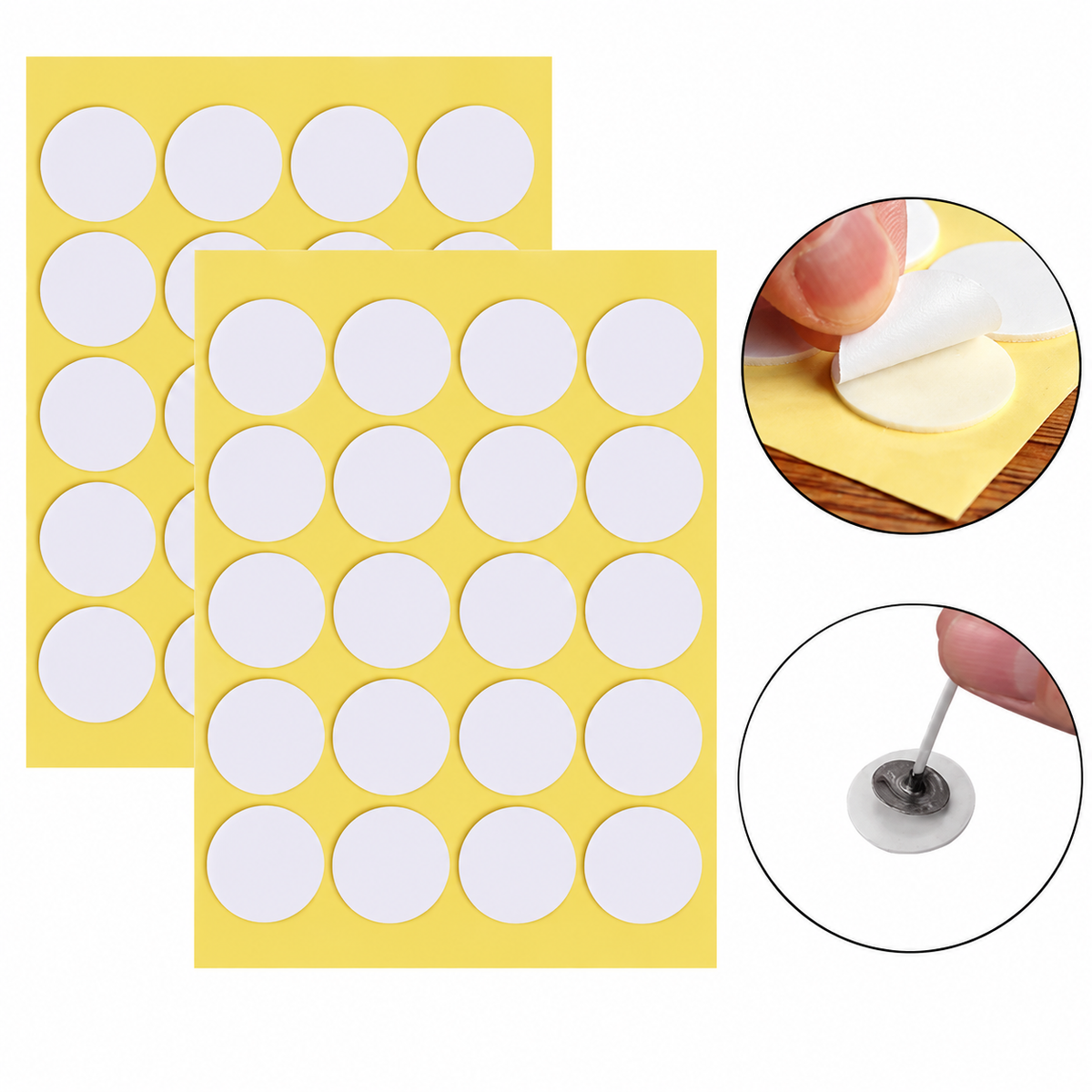 20pcs Candle Wick Stickers m04