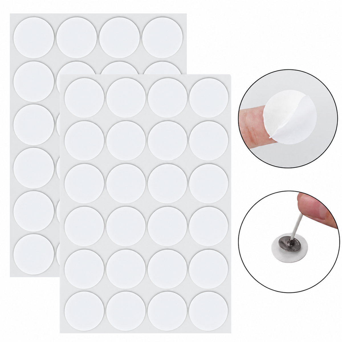 20pcs Candle Wick Stickers m04