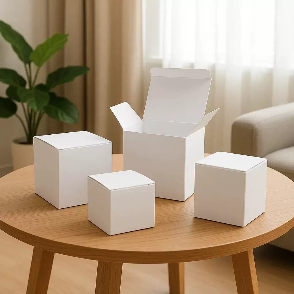 10pcs White Packaging Box