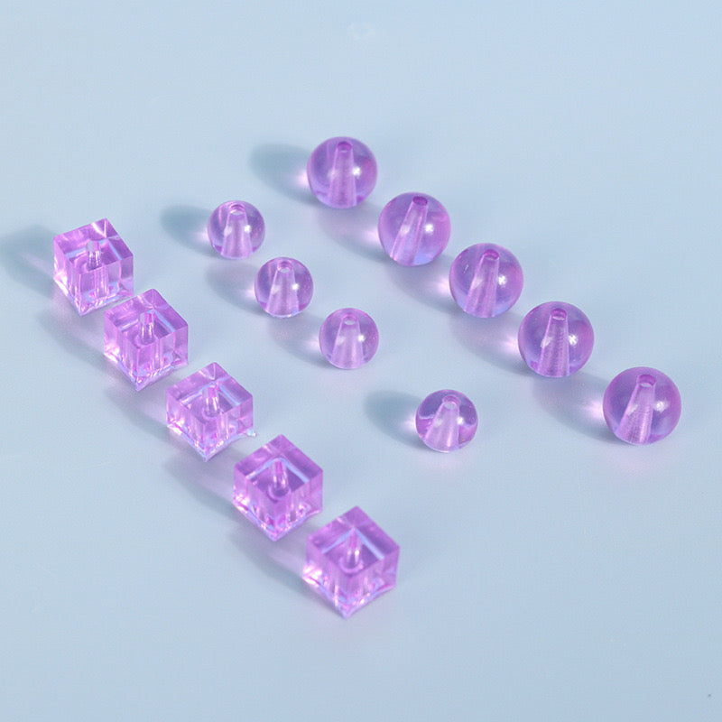 Bead Silicone Mold (Round & Square)
