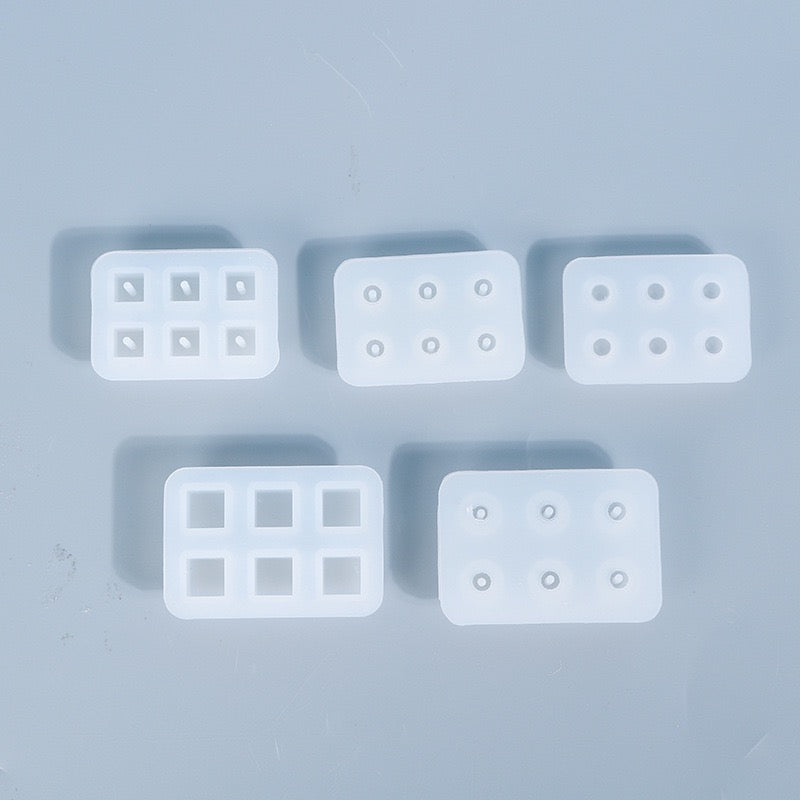 Bead Silicone Mold (Round & Square)