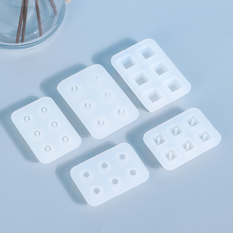 Bead Silicone Mold (Round & Square)
