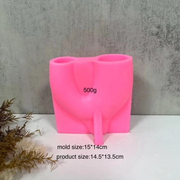 N-shape Silicone Vase Mold i09