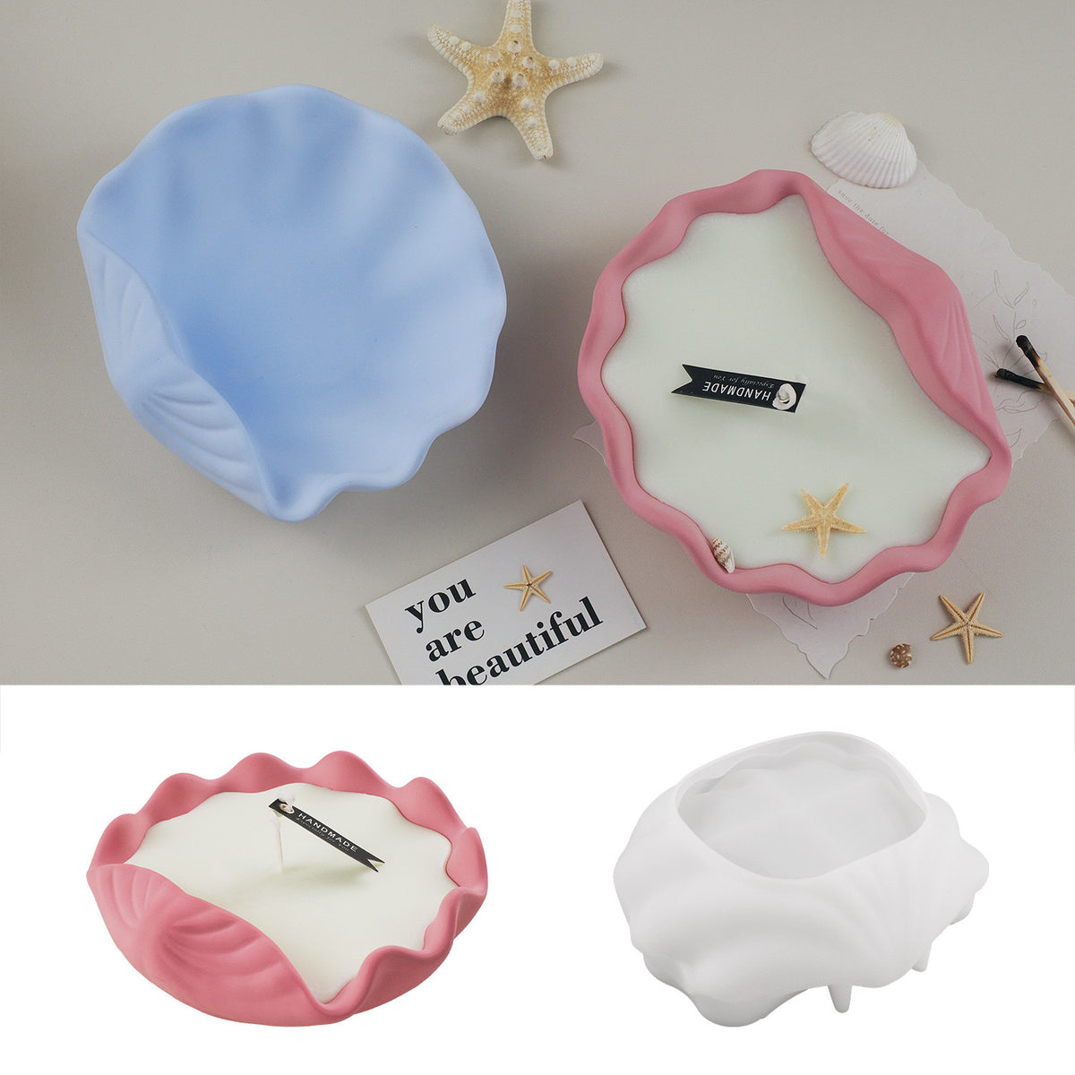 01 Shell Storage Silicone Mold e013