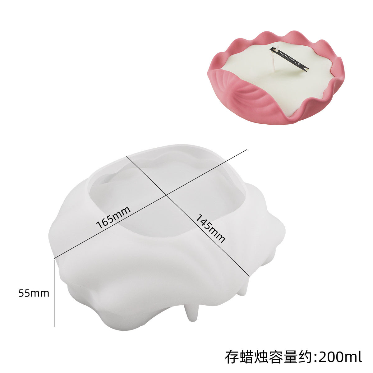 01 Shell Storage Silicone Mold e013