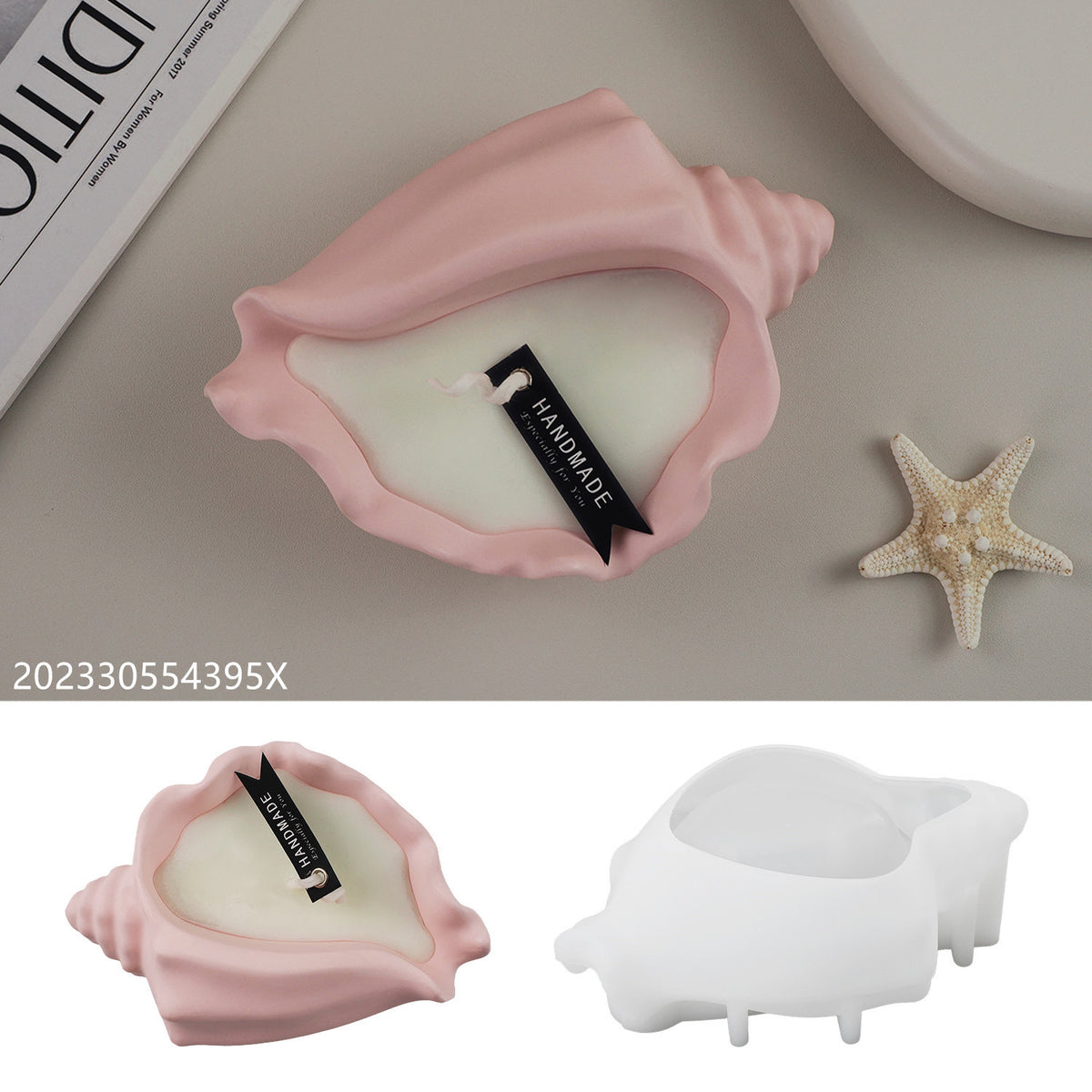 04 Shell Storage Silicone Mold e013