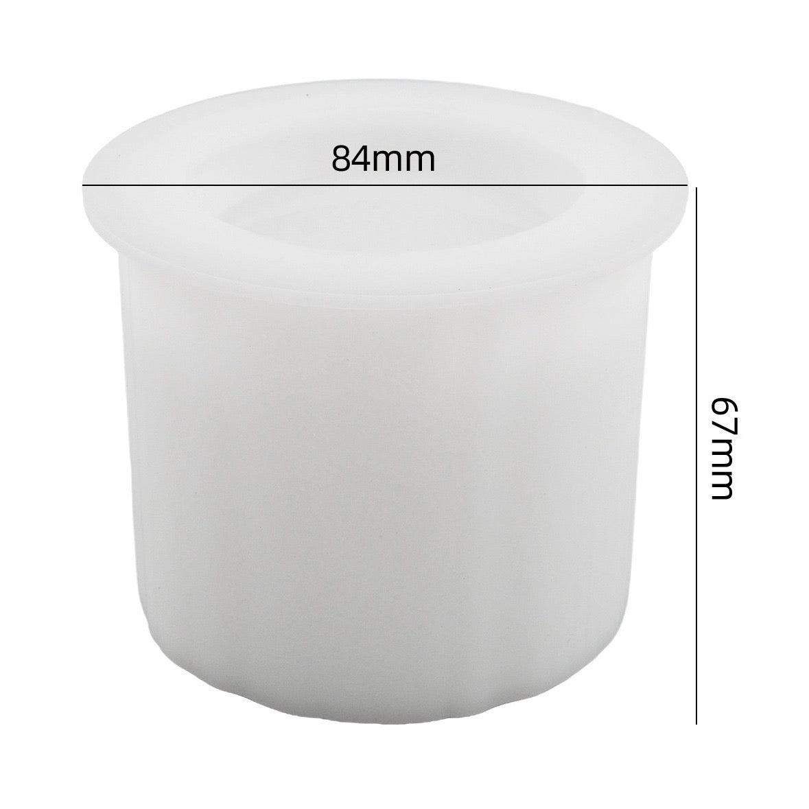 Candle Jar Silicone Mold b02