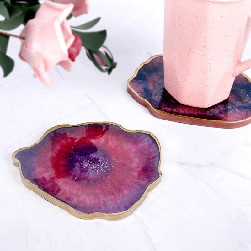 Irregular Coaster Silicone Mold c014