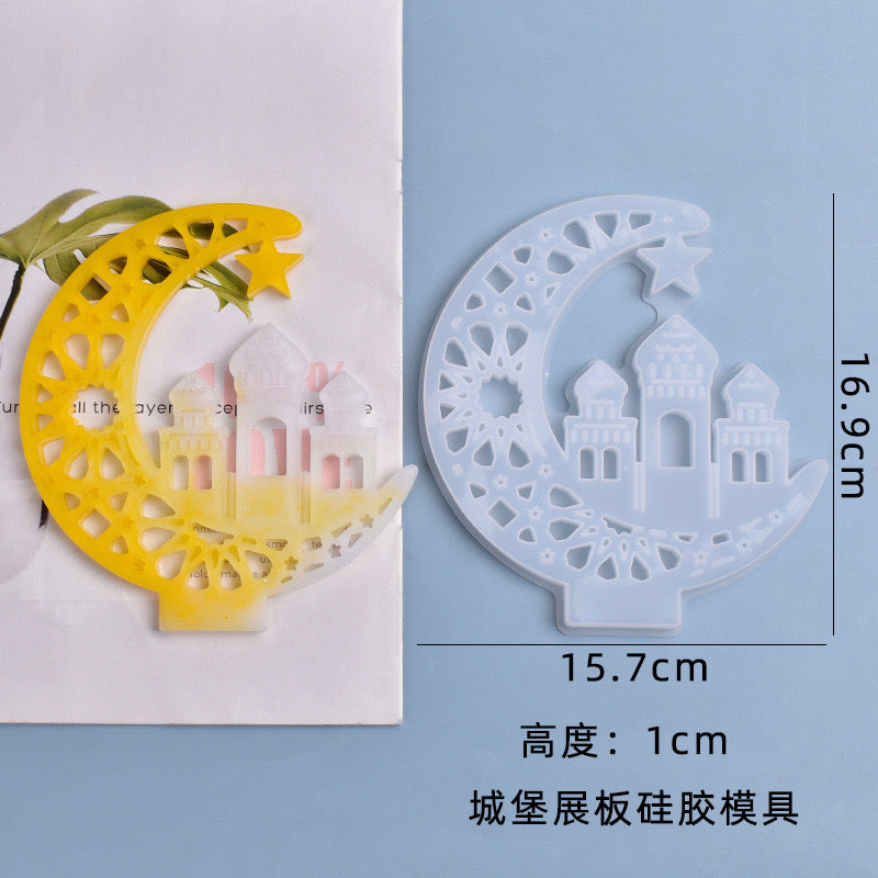 Crescent Fame Silicone Mold c08