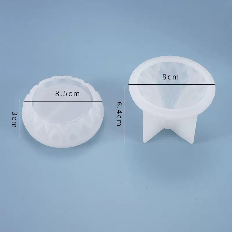 Storage Jar Silicone Mold f04