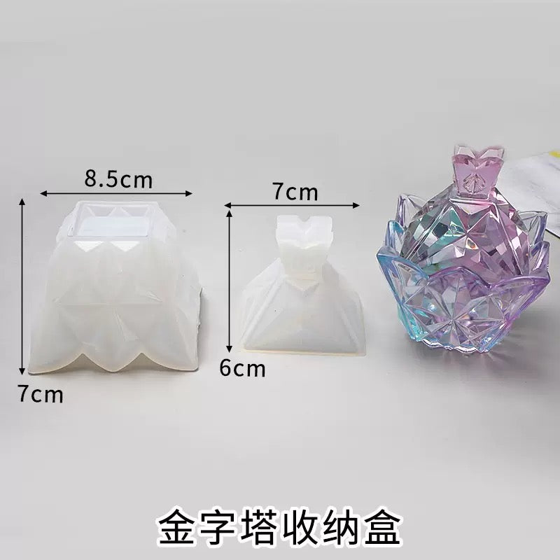 Storage Jar Silicone Mold f07